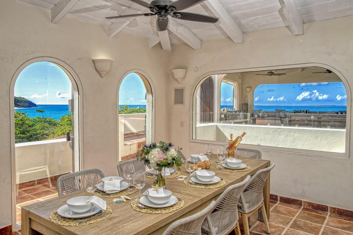 32 - Joie de Vivre - Dining Room with View